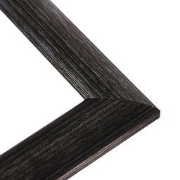 Рама для картин (зеркал) 40×50×2.7 см, пластиковая, Calligrata 6472, мокрый асфальт