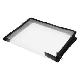 Папка пластиковая А5, 240 х 185 х 25 мм, молния вокруг, Офис - Calligrata фото 2