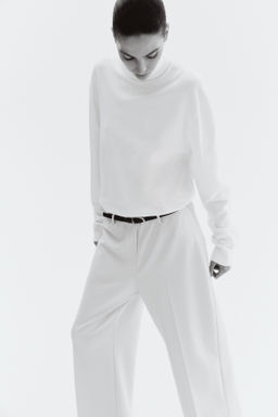 Pantal?n tobillero con cintur?n - H&m фото 6