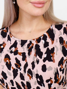 Платье женское, цвет синий бежевый - Текс-плюс фото 10