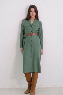 Платье-рубашка с английским воротником - Martichelli фото 242