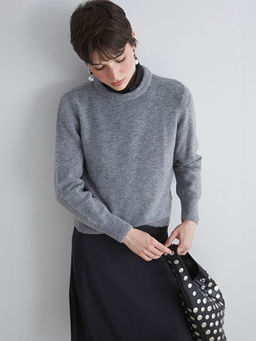 Bisiklet Yaka Kad?n Triko Kazak