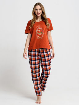 100% хлопок Пижама женская Ежик - Оптима фото 2