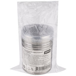 Цена за 2 шт. Банка для сахарной пудры/корицы/специй, Domestico, объём: 100 мл, размер: 5*7 см, нерж сталь 109026