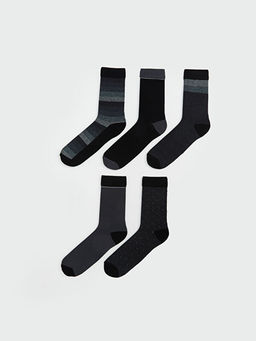 Desenli Erkek Soket ?orap 5li