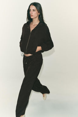 WIDE-LEG TROUSERS - Zara фото 3