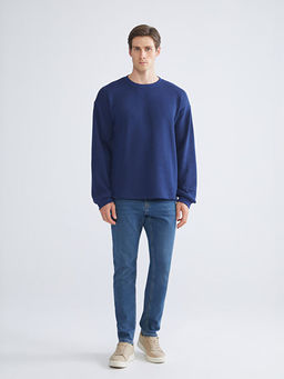 Bisiklet Yaka Erkek Triko Kazak