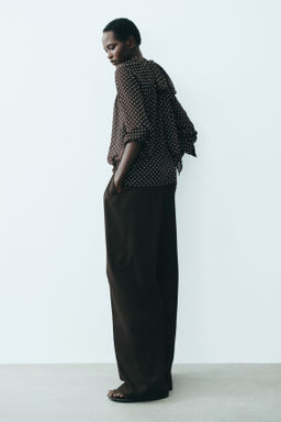 Blusa con cuello fular - H&m фото 4