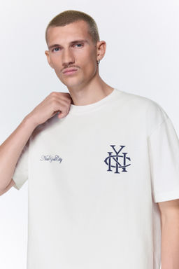 Camiseta con estampado Loose Fit - H&m фото 11