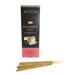 Благовония HEM PALO SANTO ROSE масала 15stk ПалоСанто-Роза уп-6шт