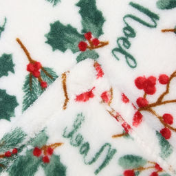 Плед с рукавами Этель. Ветви, 150?200 см, корал-флис 220 г/м?