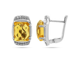 Серьги из серебра диаспор, Вивиан