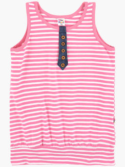 Майка в полоску UD 0323 синяя полоса - Mini maxi фото 7