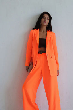 9774 Брюки оранжевые