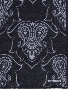 Черный шерстяной платок - Cacharel фото 5