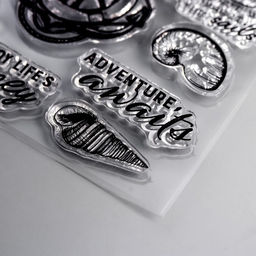 Силиконовый штамп для творчества «Морское приключение», 21×15 см