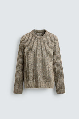 RIBBED TEXTURED JUMPER - Zara фото 7