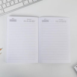 Цена за 2 шт. Ежедневник А5, 80 листов, недатированный, в мягкой обложке Я как сладенькая мандаринка - Artfox фото 2