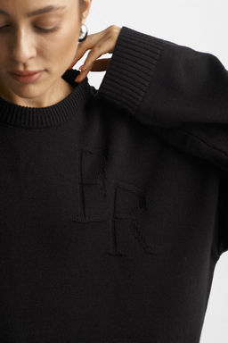 Джемпер Cotton ER Black