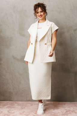 Костюм Anastasia 1305 молочный фото 7