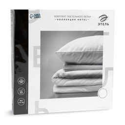 Постельное бельё Этель Hotel 1,5 сп 152х212 см, 187х240 см, 53х73 + 5 см - 2шт  фото 4