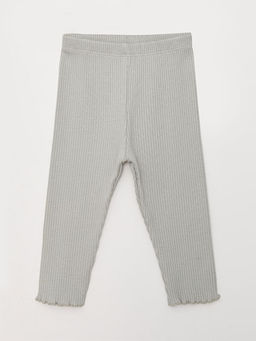 Bisiklet Yaka Uzun Kollu Bask?l? K?z Bebek Sweatshirt ve Tayt 2li Tak?m - Waikiki фото 3