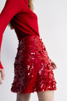 Sequined mini skirt - H&m фото 4