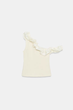 TOP BOUCL? ASIM?TRICO / Crudo - Zara фото 8