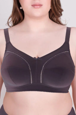 *MILAVITSA 124080 Бюстгальтер без каркасов - кофейный десерт фото 2