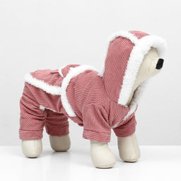 Комбинезон Малыш, размер XS (ДС 20 см, ОГ 30 см, ОШ 20 см), розовый - Simaland фото 3