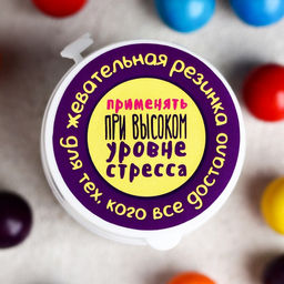 Жевательная резинка Пофигин: со вкусом тутти-фрутти, 40 г. - Simaland фото 5