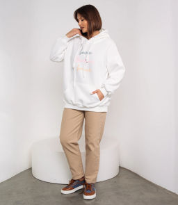 Худи #КТ3628 (1), белый - Dommod фото 4