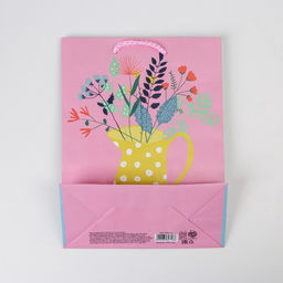 Цена за 2 шт. Пакет подарочный ламинированный, упаковка, With love, MS 18?23?8 см