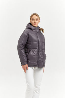 Куртка женская зимняя 25404 (графит) - Kankan фото 18