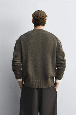 WOOL - CASHMERE LIMITED EDITION CARDIGAN - Zara фото 3