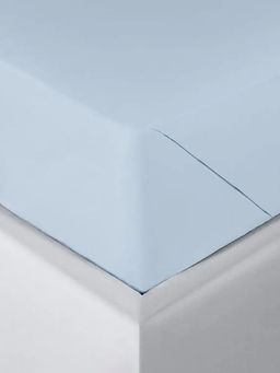 Простыня 220х240 Моноспейс голубой