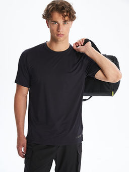 Bisiklet Yaka Erkek Spor Ti??rt