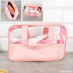 Косметичка 16х26х7 см / XN-025PN /уп 100/розовый - ГалеонТрейд фото 2