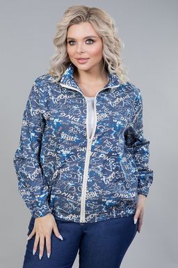 Бомбер 1242 джинсовый