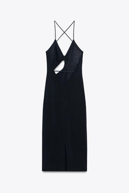 KNIT DRESS WITH CUT OUT DETAIL - Zara фото 6