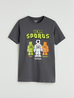 Bisiklet Yaka Erkek ?ocuk Pijama ?st