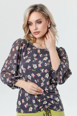 Блузка женская 7021/05/Серый - Rise фото 4