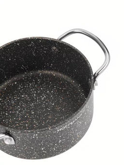Кастрюля из алюм. с мрам. покр., ч, 0,8л. (14см) НМ 7764 - Hoffmann фото 3