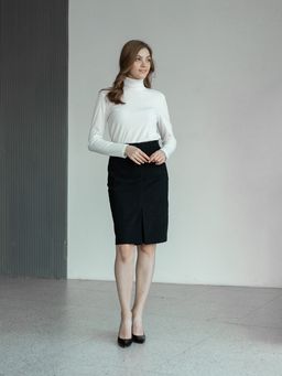 вельветовая, юбка на подкладке - Трика фото 3