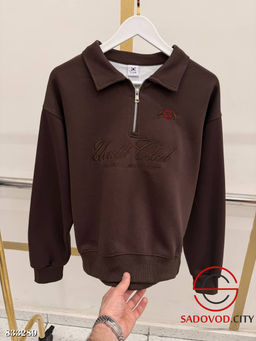 Худи женское на полузамке