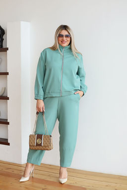 Костюм Luxury Moda 1332 светло-зеленый