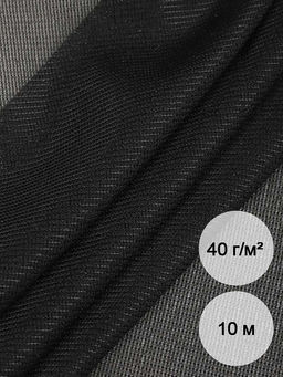 Дублерин IdealTex эластичный 40г/м? 440B черный 150см уп.10м