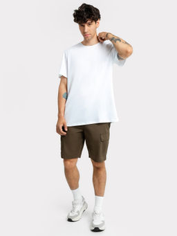 Шорты хаки с накладными карманами для мужчин хаки 2023-CSM301-2