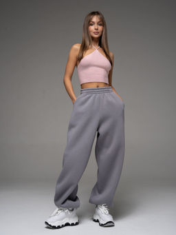 Брюки с начёсом