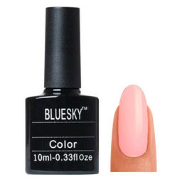 Bluesky Гель-лак для ногтей / Classic 137 SU, светлый розово-персиковый, 10 мл